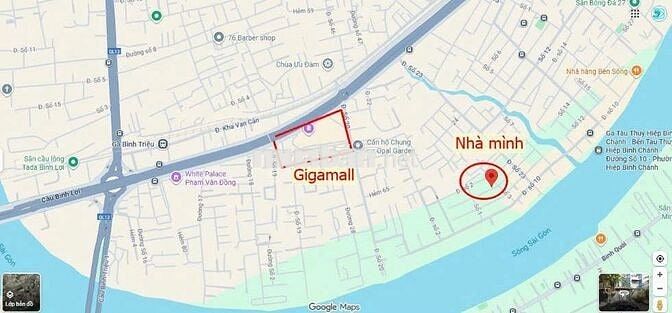 GẦN GIGAMALL, CHO THUÊ  NGUYÊN CĂN  DT. 5x18, Trệt, Lửng, 2 Lầu, 3pn