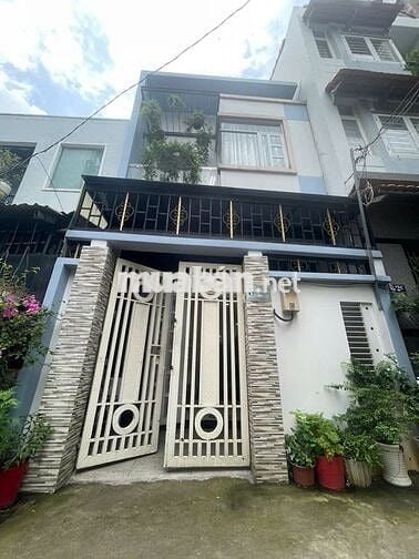 Cho thuê nhà mới 4.3 X 10.5, hẻm ô tô, cách mặt tiền đường 30m