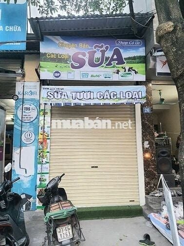 Cho thuê cửa hàng 28m2 ở phố Giáp Nhị, gần trường tiểu học, chợ