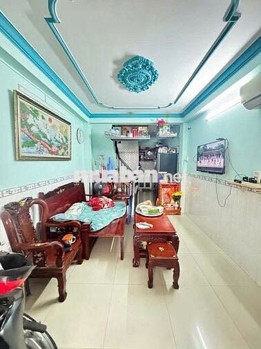 BÁN NHÀ 2 MT - KDC HIỆN HỮU- ĐOÀN VĂN BƠ- QUẬN 4- 32MV- 2TẦNG - 3,15TỶ