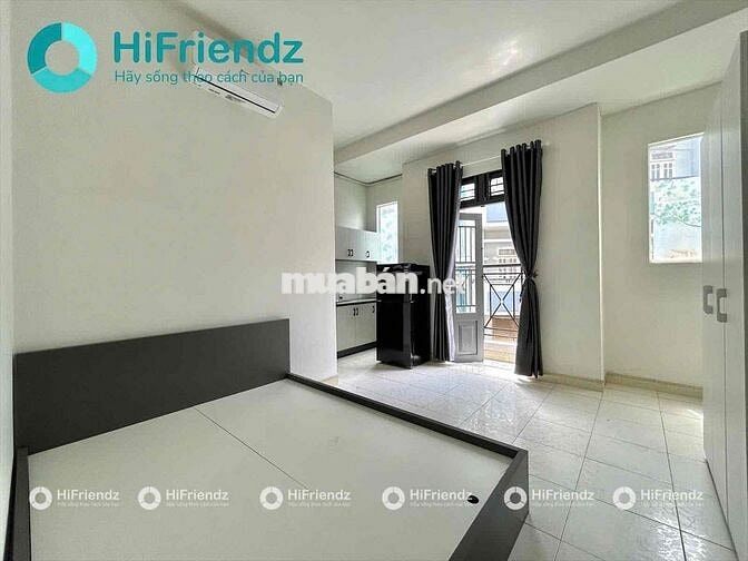 Studio Ban công - 30m2 - Full Nội Thất - Khu Sân Bay - Cv Gia Định