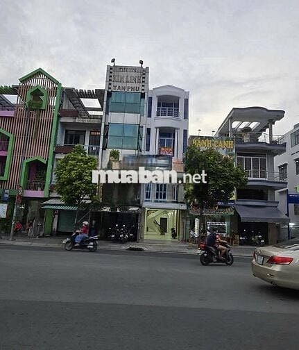 Cho thuê nhà mặt tiền đường Nguyễn Hữu Tiến, dt 4,5x30 trệt 3 lầu