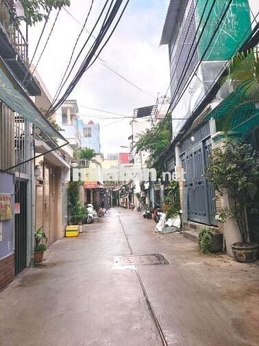 Bán Nhà 2 Tầng 64 m2 Hẻm Ô Tô Đổ Cửa Thông Huỳnh Tấn Phát Nhỉnh 6 Tỷ