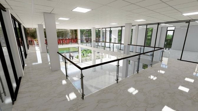 Cho thuê mặt bằng tòa nhà trên QL 477