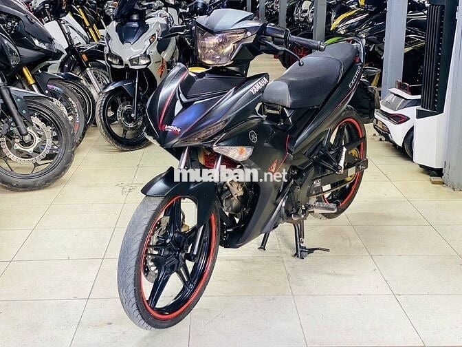 XE MÁY THỊNH PHÁT - EXCITER 150 ĐEN NHÁM ĐƠI CHÓT