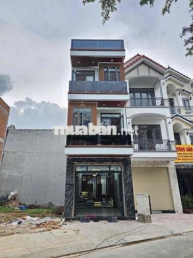 Nhà 2 lầu 1 trệt Bình Chuẩn,Gần ngã tư miễu ông cù,có nội thất