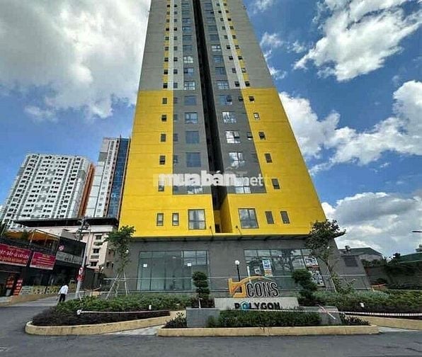 Cho thuê căn hộ 60m2 2PN2WC, phòng khách rộng. View landmark81 thoáng