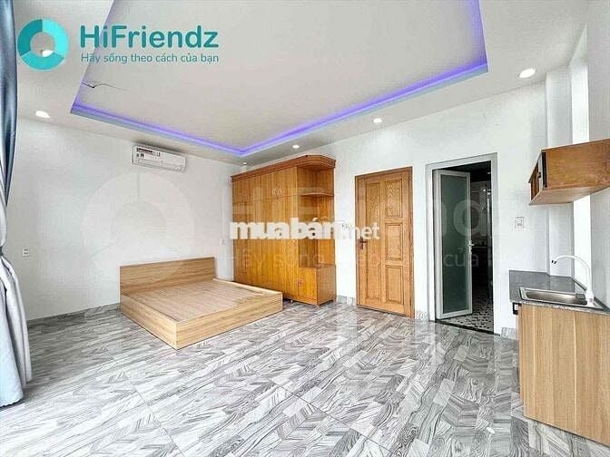 CHO THUÊ PHÒNG STUDIO BAN CÔNG FULL NỘI THẤT NGAY ĐH NGUYỄN TẤT THÀNH