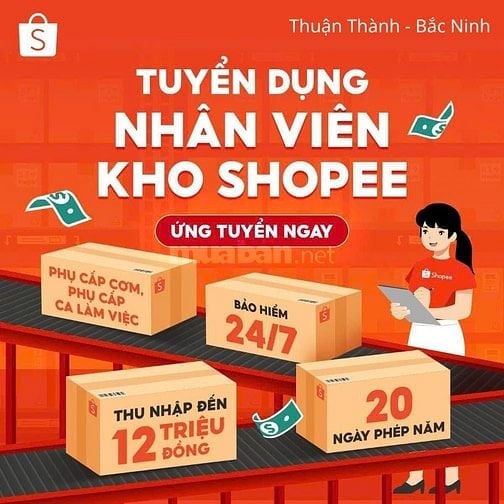[BẮC NINH] SPX TUYỂN DỤNG NHÂN VIÊN KHO XỬ LÝ HÀNG HÓA