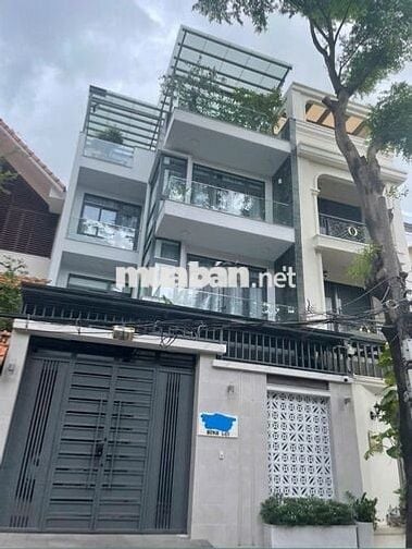 Nhà đẹp view sông Bình Lợi, DT 6x20m.Trệt 2 lầu ST, Hẻm 12m thông