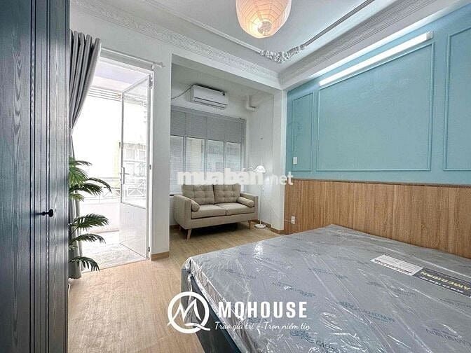 Chính chủ cho thuê căn hộ 1PN ban côngf ull nội thất 40m2 an ninh