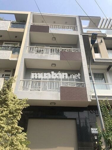 Nhà 1 sẹc hẻm 10m Đặng Thùy Trâm, DT: 5x17m. Trệt 2 lầu ST. 4PN, 5WC