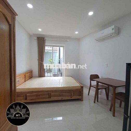 Phòng Studio ban công Full nội thất, gần Chợ Bà Chiểu