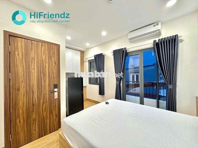 Cho thuê căn hộ mới xây 100% ngay cầu chữ Y có máy giặt riêng