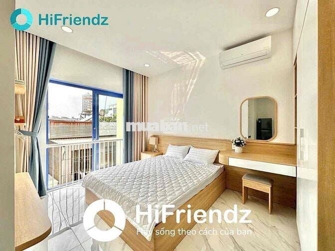 NGAY SÂN BAY STUDIO BAN CÔNG-CỬA SỔ 35M2 NỘI THẤT ĐẦY ĐỦ PHÒNG MỚI