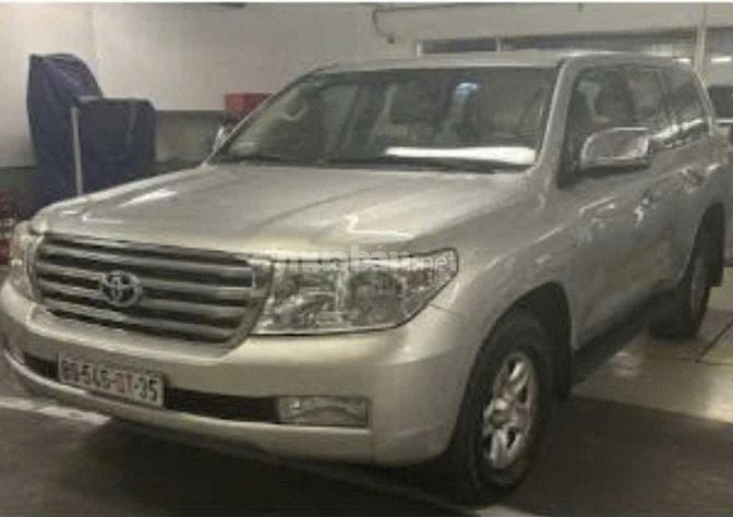 Bán xe Nhãn hiệu: Toyota Landcruiser, Màu sắc: Bạc,đăng ký 2010