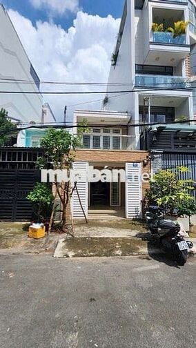 Nhà 1 Trệt 1 Lầu 2PN 3WC 4x21m Mặt Tiền Đường Số Cư Xá Ngân Hàng