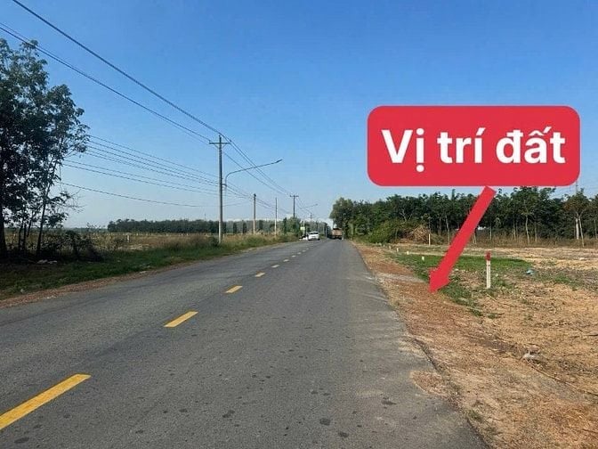 CHÍNH CHỦ GỬI BÁN ĐẤT MẶT TIỀN ĐƯỜNG DT744 ( XÃ DẦU TIẾNG - TPHCM ) 