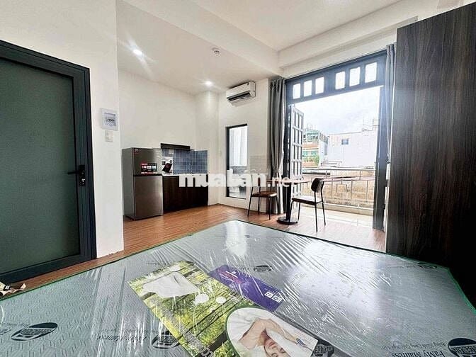 STUDIO BAN CÔNG GẦN CHỢ TÂN BÌNH_NGÃ TƯ BẢY HIỀN PHÒNG MỚI 100%