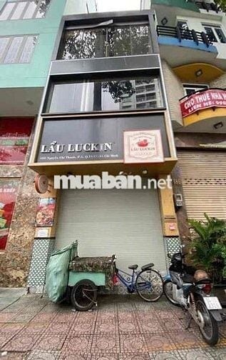 MẶT BẰNG ĐẸP - NGUYỄN CHÍ THANH , QUẬN 10 - 64m2 , 4 tầng , 45tr/th