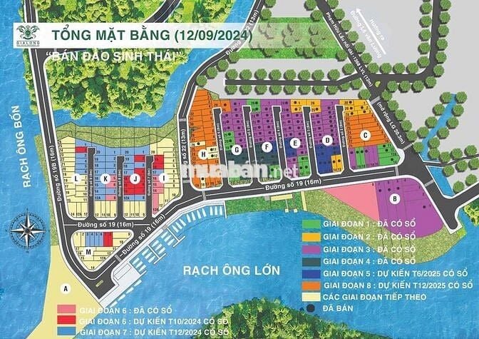 Đất nền đường 8m tại KDC Gia Long Nhà Bè