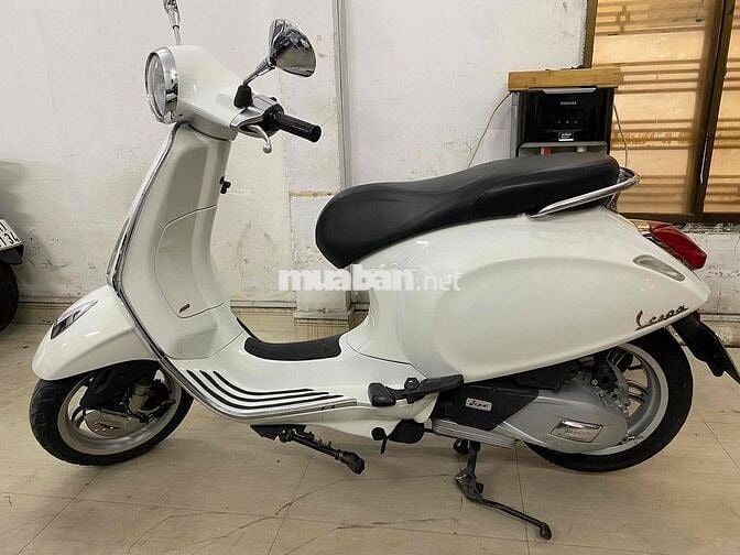 Vespa primavera trắng phanh abs máy iget