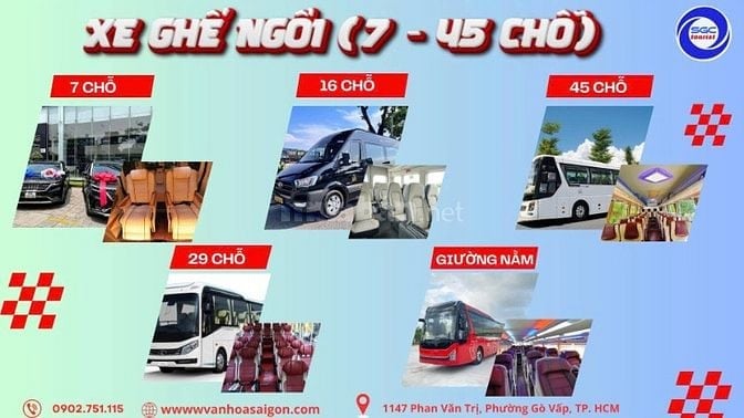 CHO THUÊ XE DỊCH VỤ 16 CHỖ GIÁ RẺ