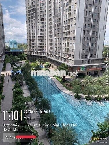 Bán căn 2pn 2wc view trực diện hồ bơi, sổ sẵn cc ngay c/cư West Gate