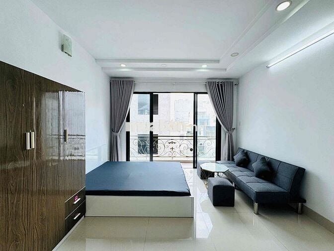 CHO THUÊ STUDIO SÁNG MỚI BAN CÔNG LỚN FULL NT NƠ TRANG LONG BÌNH THẠNH