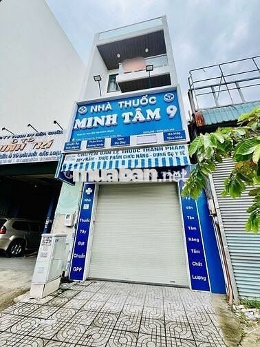 CHO THUÊ NHÀ NGUYÊN CĂN MẶT TIỀN ĐƯỜNG LÊ TRỌNG TẤN 4X18M 3L