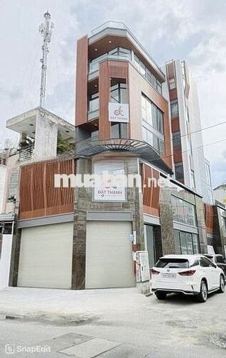 🆘CHO THUÊ TÒA GÓC 3 MẶT TIỀN LÊ HOÀNG PHÁI🆘6,5x20m HẦM+5 LẦU+THANG MÁY