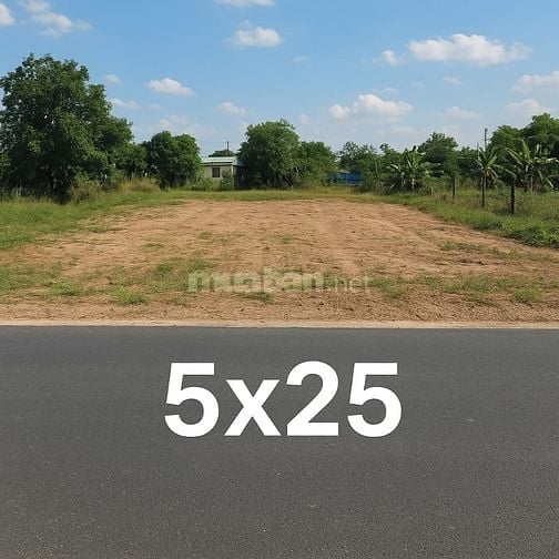 Cần bán đất tp gò công mặt tiền đường lớn