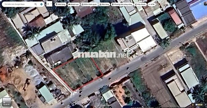 Đất sổ đỏ 263m2 đường Long Khê - Phước Vân