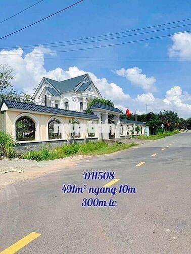 Bán đất TPHCM (10*50) 300m TC trên DH508 32m giá 820tr