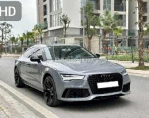 Bán xe ô tô Audi A7, máy zin, mầu ghi, đời 2011 đã lên form 2017