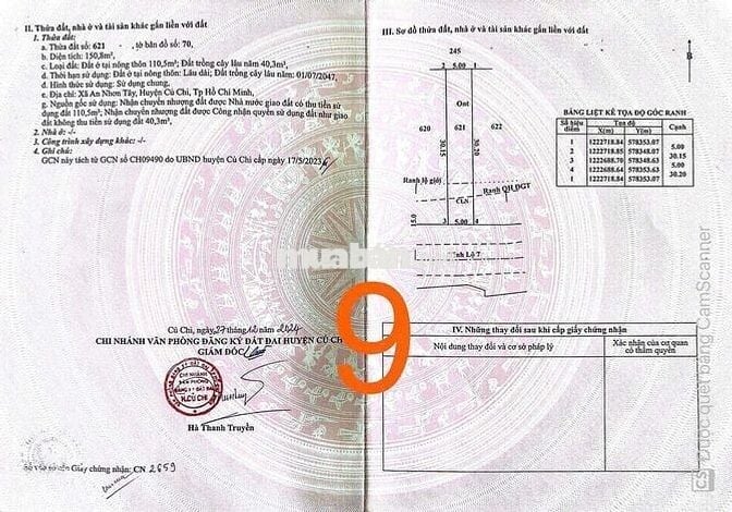 MẶT TIỀN TỈNH LỘ 7, 150M2, SHR HÀNG F0, Giá 2 tỷ 2, thương lượng