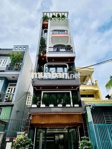 CHO THUÊ NHÀ MẶT TIỀN ĐƯỜNG TRƯỜNG CHINH, DT 4X25 TRỆT 4 LẦU