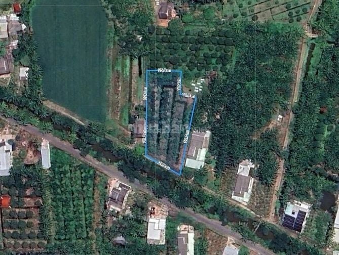 Bán đất tại An Phước, Mang Thít, Vĩnh Long, 2,8 tỷ, 2172,4 m2, giá ưu 