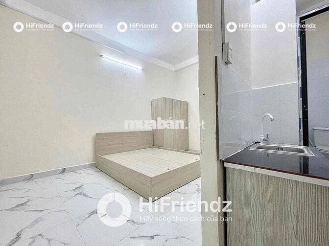 STUDIO 1 PHÒNG NGỦ TÁCH BẾP FULL NỘI THẤT MỚI XÂY