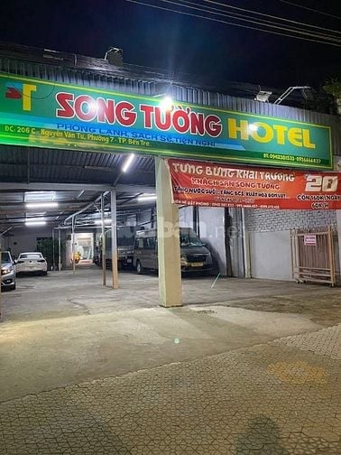 Sang Nhượng Khách sạn Bình Dân tại TT TP Bến Tre
