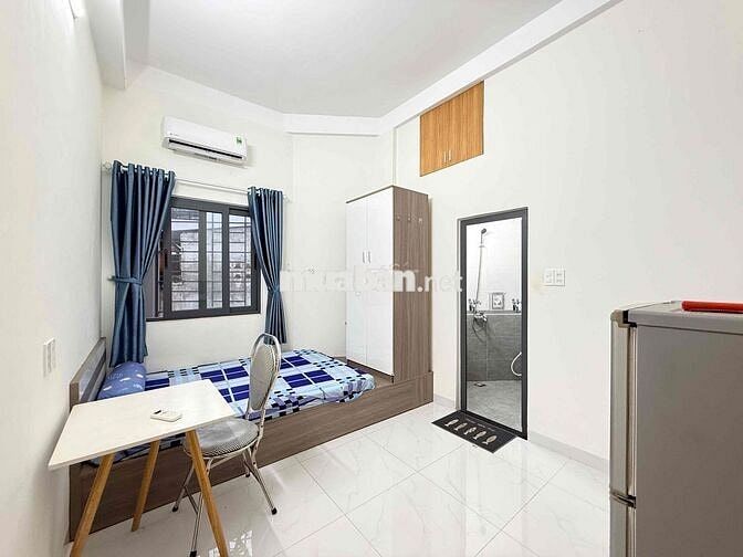 CHO THUÊ STUDIO CỬA SỔ THOÁNG NHÀ THANG MÁY FULL NT KHU PHAN XÍCH LONG