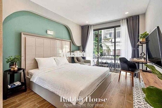 Cho thuê căn hộ full nội thất, ban công lớn Điện Biên Phủ quận 10