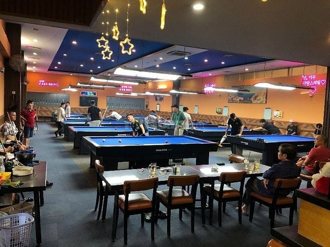 Sang nhượng bida cao cấp - khách đông vào kinh doanh ngày 