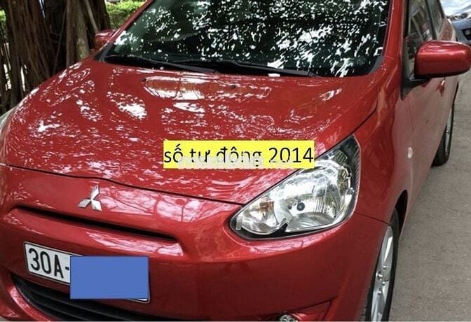 Mitsubishi Mirage 2014 1.2 CVT - 11000 km-208tr