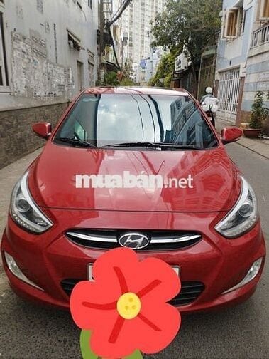 Hyundai Accent Blue 2015 số tự động màu đỏ