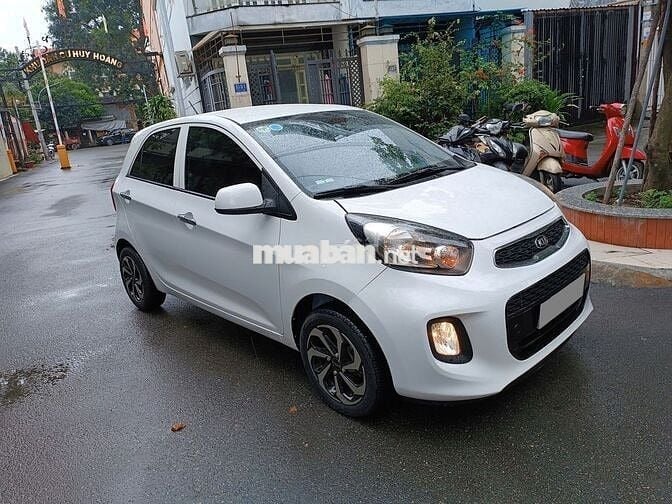 Kia Morning 2021 số tự động trắng like new