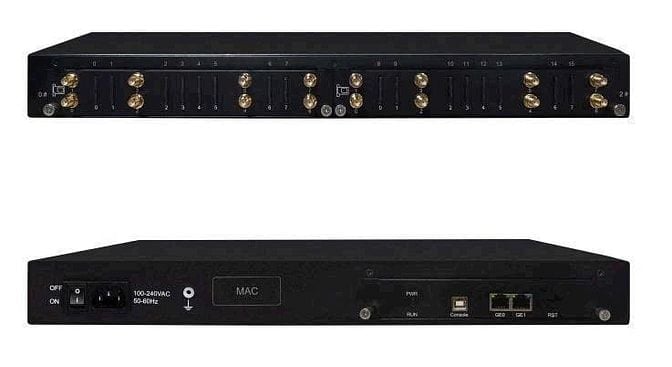 Thiết bị Gateway Dinstar UC2000-VF-16T-B