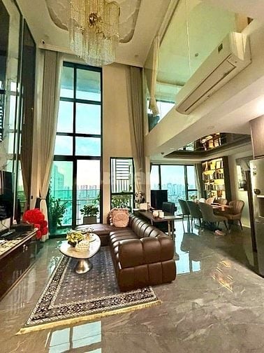 Nội thất cao cấp gần 3tỷ với 110m2 Duplex 26+27 Tháp B FelizEn Vista