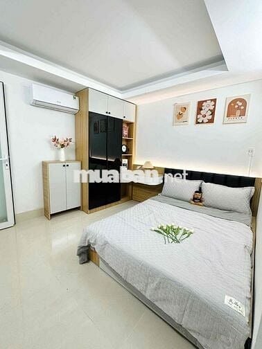 Căn hộ mới 100% 1PN 1PK tách bếp nội thất cao cấp