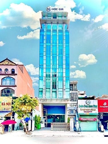Văn phòng cho thuê tại tòa nhà Mộc Gia mặt tiền đường Cộng Hòa